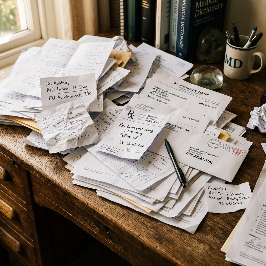 Messy medical files